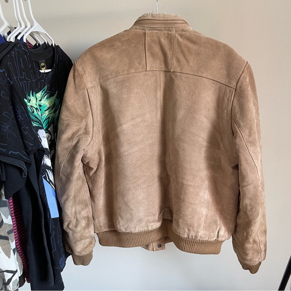 Vintage Rare Heavyweight Rage %100 Genuine Leather Jacket - Picture 6 of 7